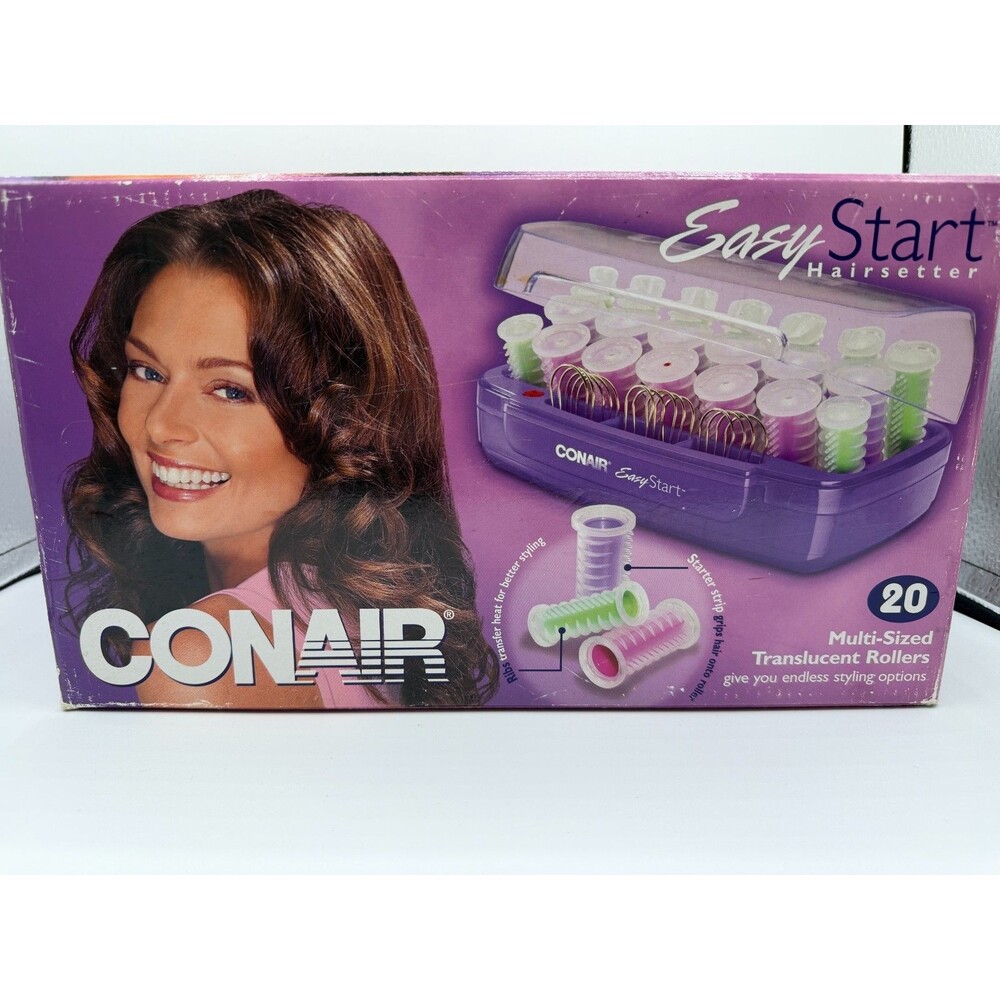 Conair Easy Start Hairsetter Hot Rollers With Pin HS15C